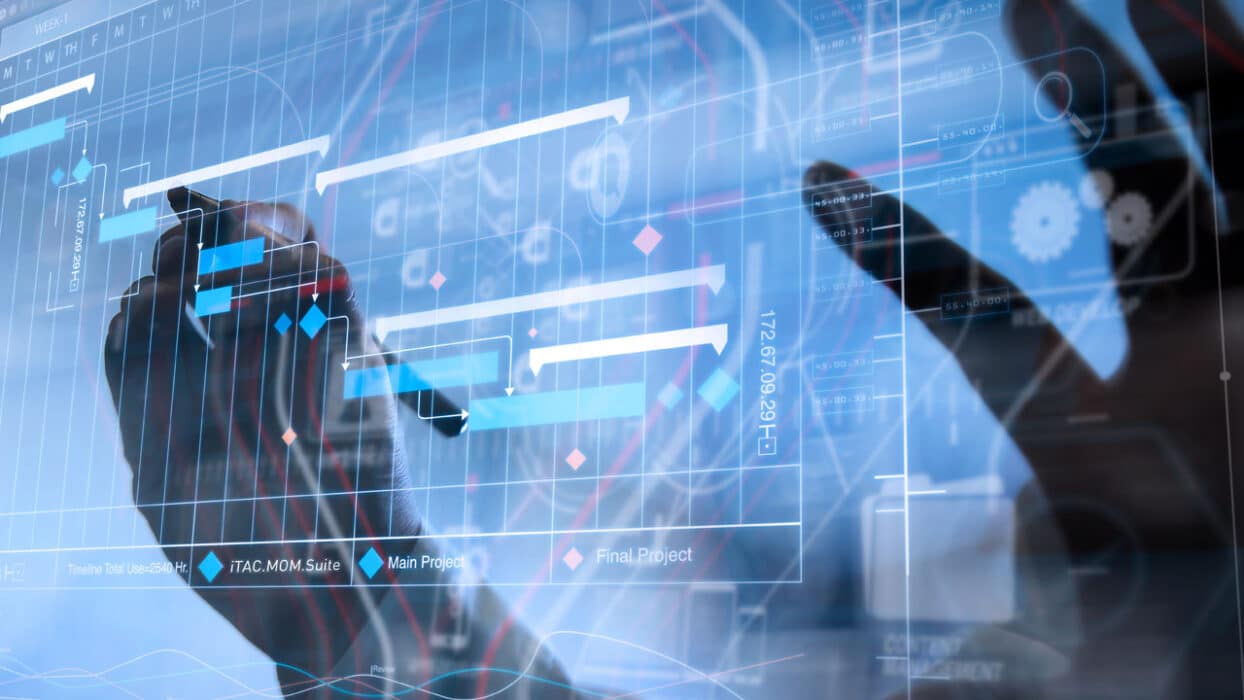 MOM/MES system as an enabler and central interface for the digital factory