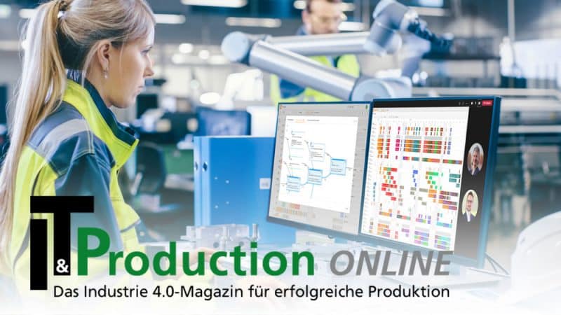 IT & Production Online berichtet: Manuelle und automatische Planung mit APS-Software