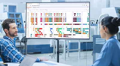 KI beschleunigt Produktionsplanung: Mit GANTTPLAN Analytics von DUALIS